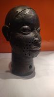 Seltener alter  XXL Bronze Kopf Benin