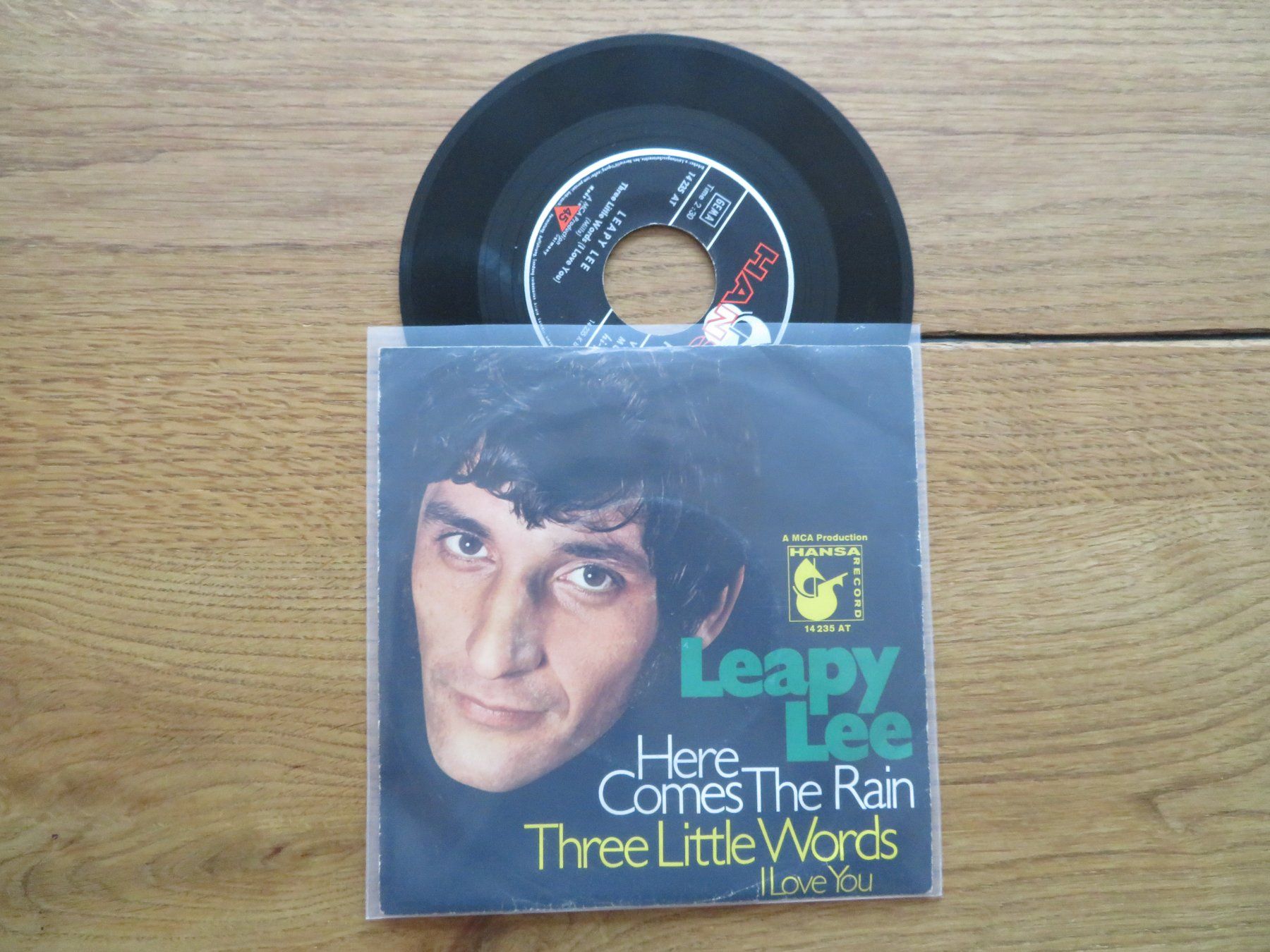 Dischi in vinile: Leapy Lee - Here Comes The Rain Single Schallplatte Hansa – Nuovo (secondo la descrizione) da Zürich venduto da max_cp5f