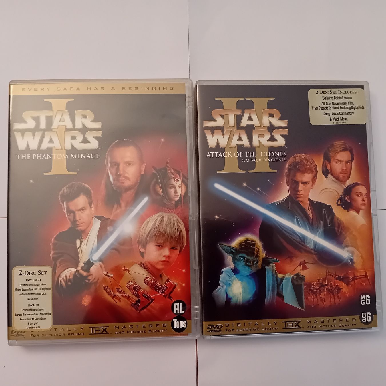 Alle DVDs: Star  Wars   T R I  L O G I E – Gebraucht aus Orbe von Papounet04 2