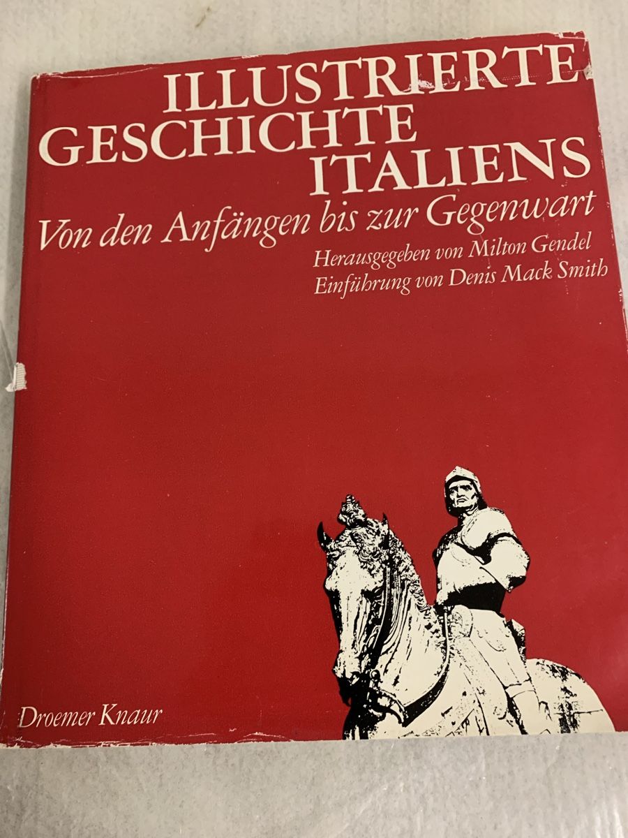 Bücher: Illustrierte Geschichte Italiens - 320 Abb. – Neu (gemäss Beschreibung) aus Erlenbach ZH von Ritschly