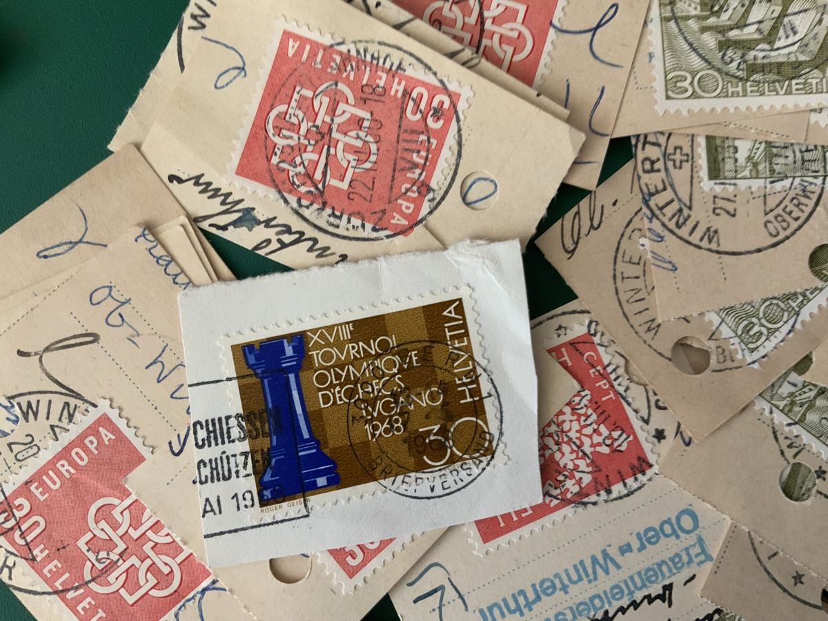 Tutti i francobolli: Briefmarken Konvolut Schweiz 30 er Marken – Usato da Olten venduto da nachTagetes 1
