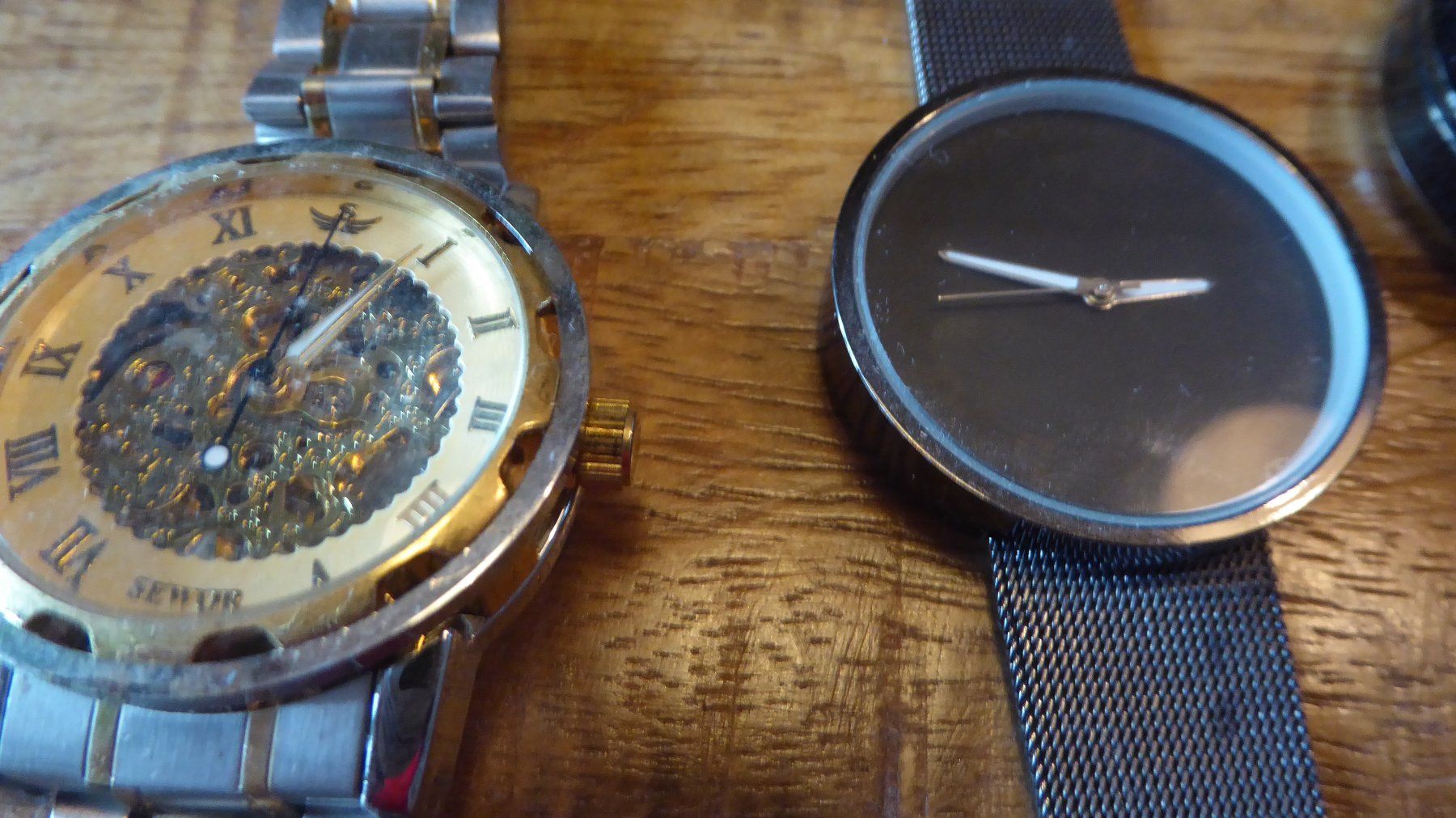 Orologi: 9 Armbanduhren ohne Batterie – Usato da Sargans venduto da Benziner 5