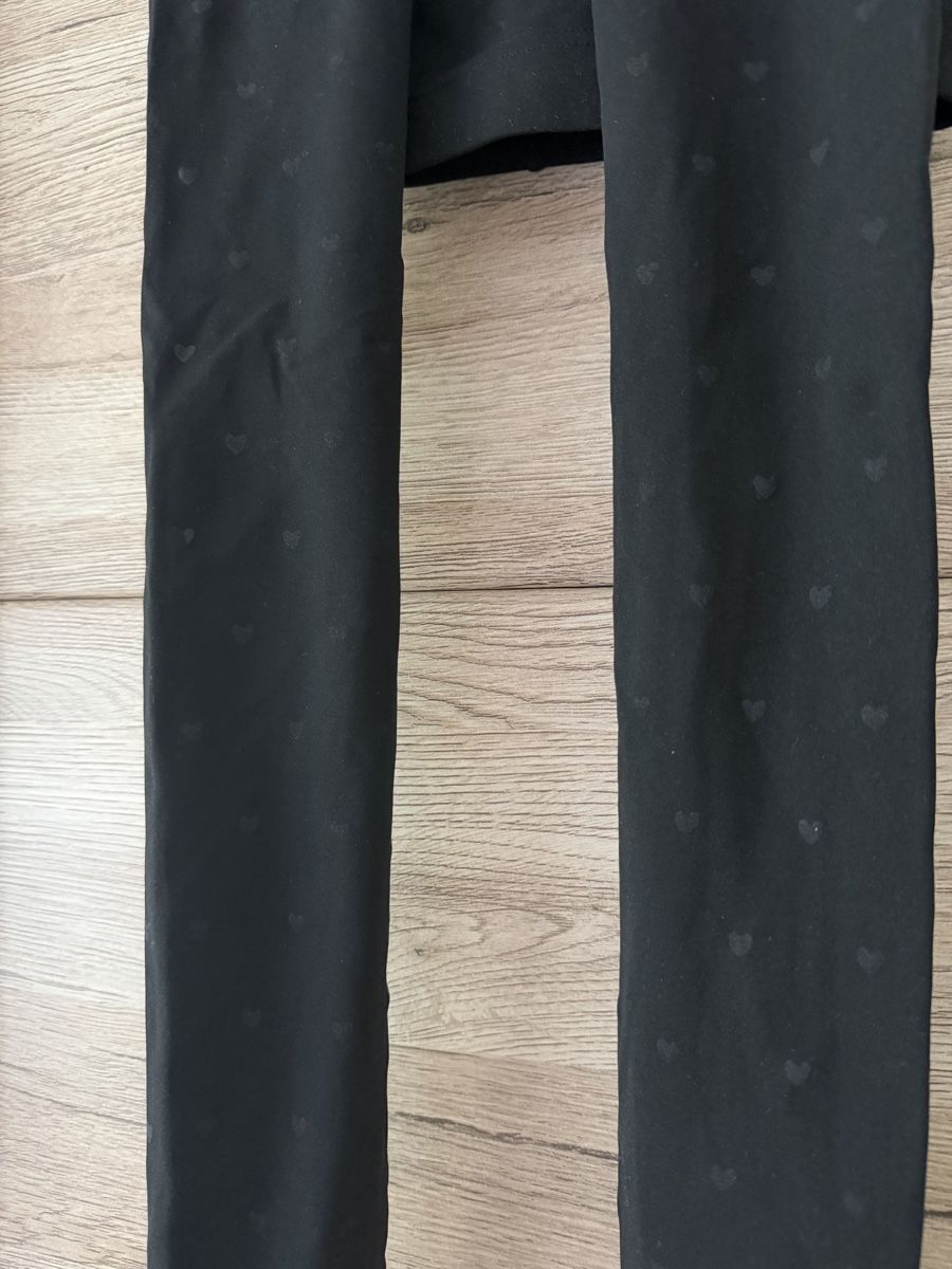 Calze & Collant: Strumpfhose mit Herzenmuster, Schwarz, Uni size – Nuovo (secondo la descrizione) da Au ZH venduto da FMRF 1