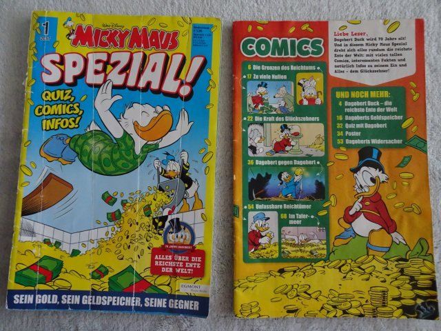 Fumetti: MICKY MAUS Walt Disney 8Expl. plus 2gratis. Deutsch – Usato da Berikon venduto da Akronym55 4