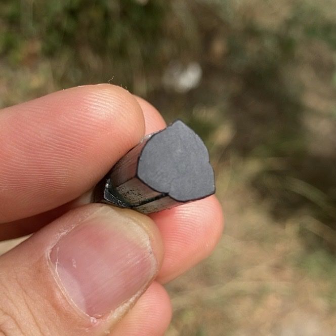 Minerali & Pietre curative: 45ct Indigolith roh Kristall, blauer Turmalin, Doppelender – Nuovo (secondo la descrizione) da Biel venduto da djvalbnc 8