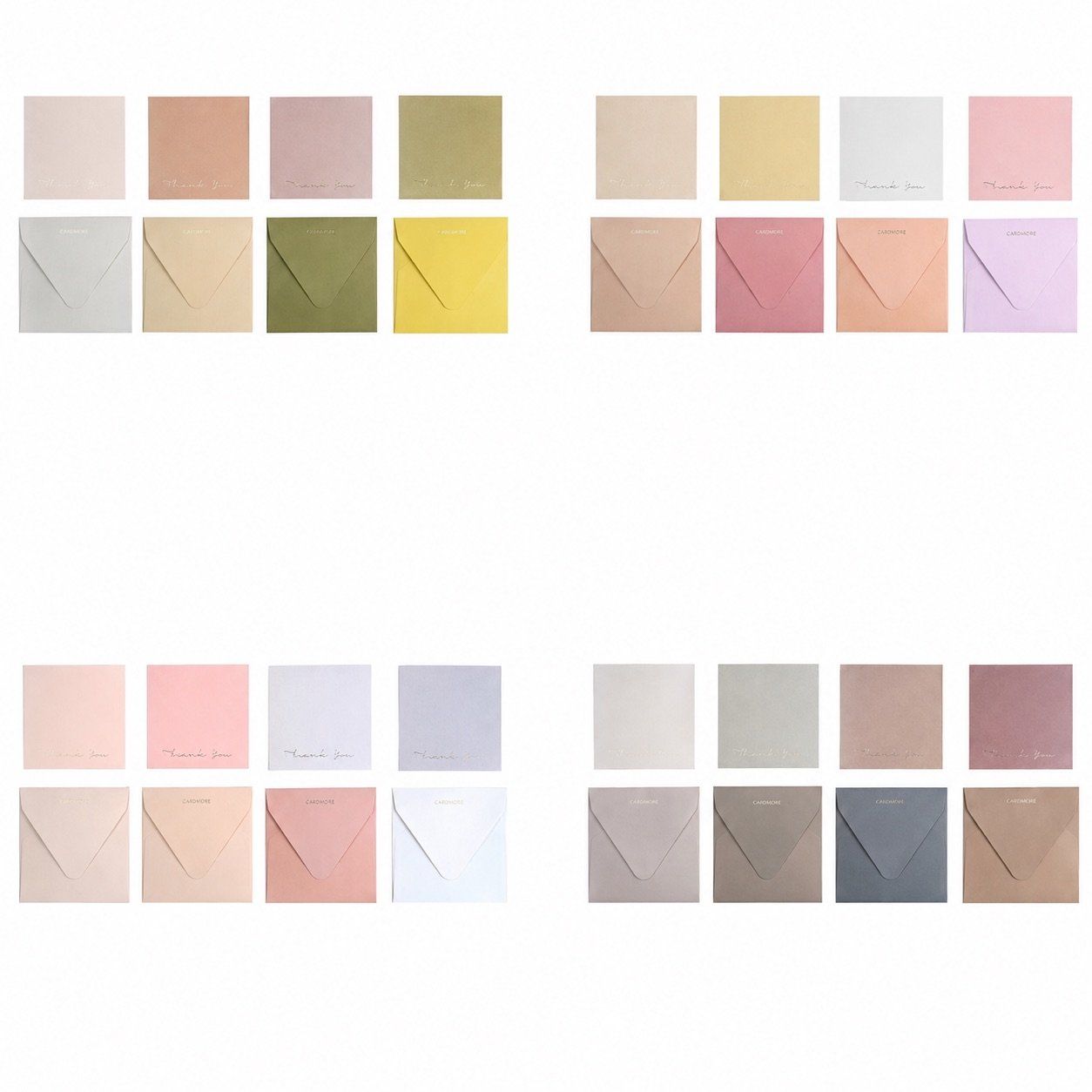 Cartoline: Grußkarten  Schlichtes & Elegantes Design, Pastellfarben – Nuovo e nell'imballaggio originale da Zürich venduto da Grussatelier 7