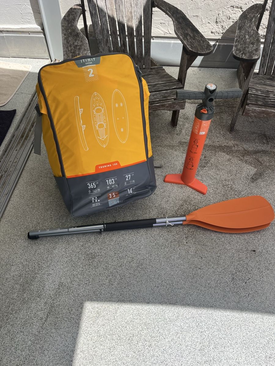 Decathlon Boote: Luft Kayak für 2 Personen  – Gebraucht aus Neerach von fuz_8d7l 4