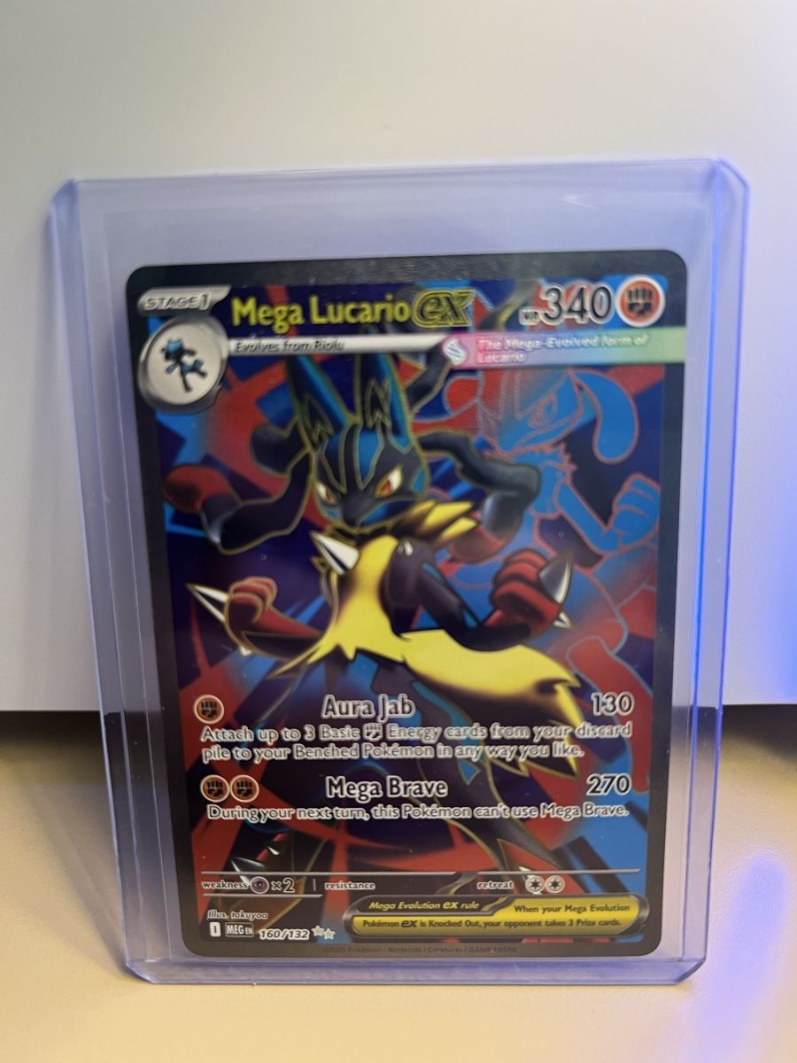 Pokémon Carte collezionabili: Mega lucario ex 160/132 – Nuovo e nell'imballaggio originale da Gontenschwil venduto da joe_9qdj