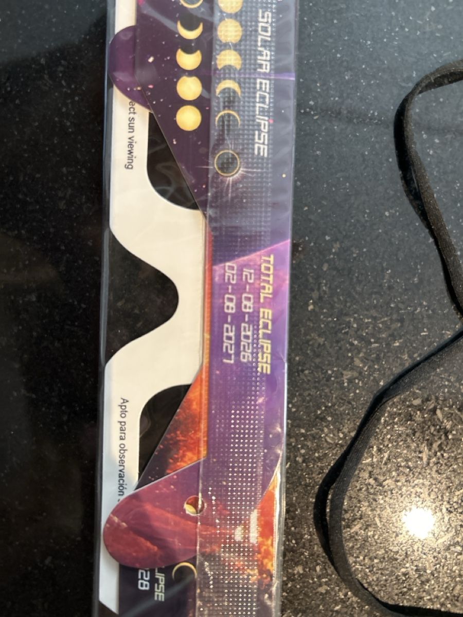 Brillen & Gläser: Sonnenfinsternis Brille – Neu und originalverpackt aus Horgen von jeg_sr77 2