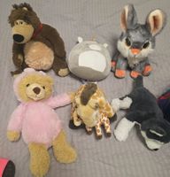 Stofftiere Bär Hase Giraffe Einhorn Hund...