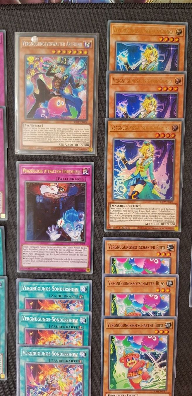 Yugioh Carte collezionabili: Yugioh Vergnügungsverwalter Set – Nuovo (secondo la descrizione) da Opfikon venduto da Steins_Siedlung 4
