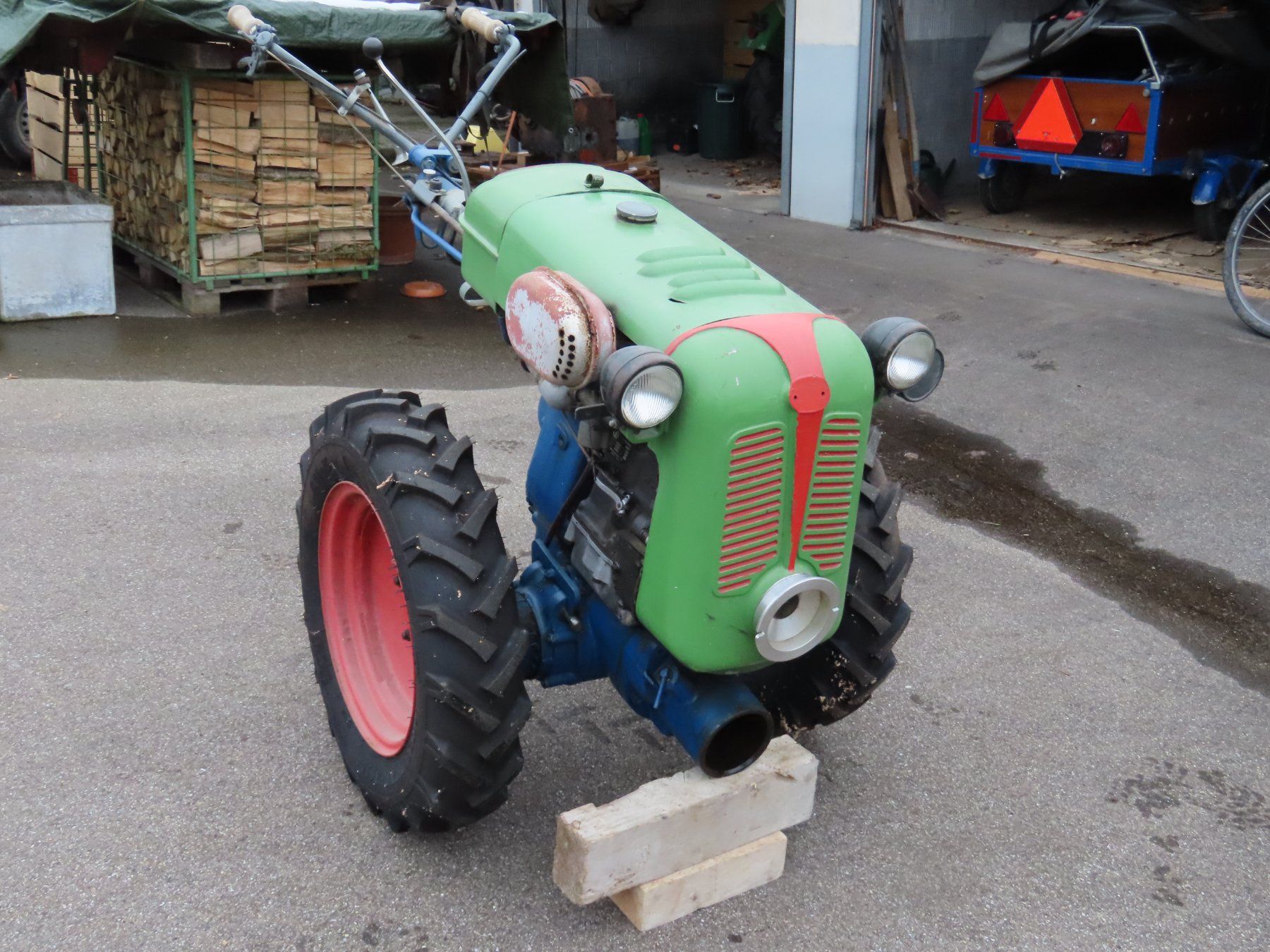Rapid Traktoren: Rapid Spezial Motormäher Einachser – Gebraucht aus Kradolf von  5