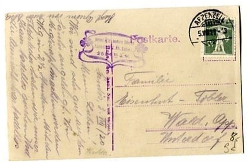 Cartoline postali: Säntis, Gasthaus und Observatorium – Usato da Ottikon b.Kemptth. venduto da Neptun1974 1