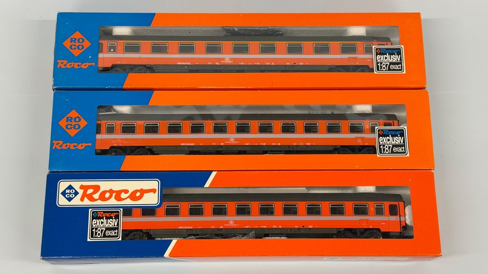 3x Roco SNCB Schnellzugwagen (Gebraucht) in Holzhäusern ZG für CHF 67 ...