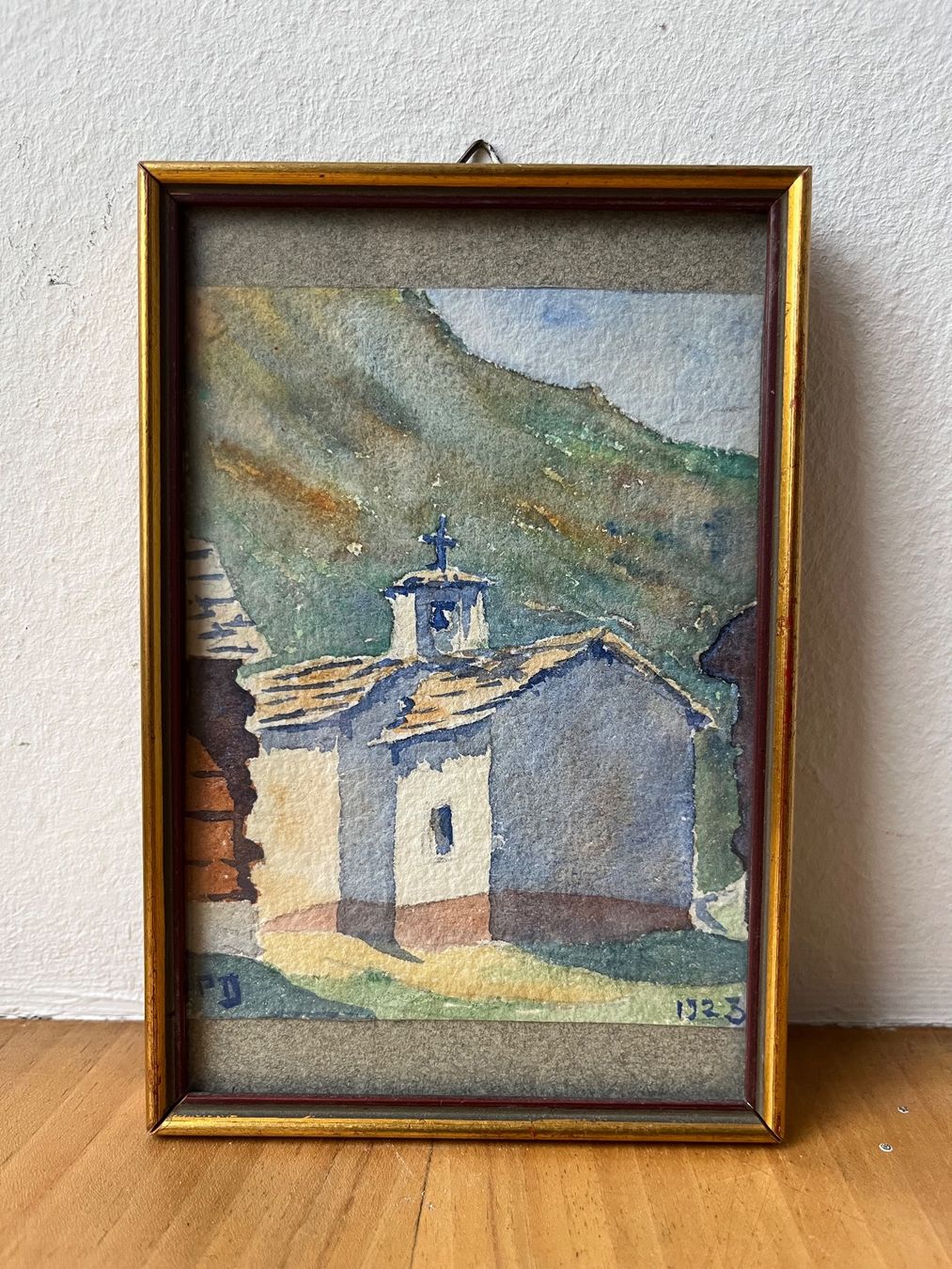 Foto & Immagini: Aquarell Bilder (Initialen PD, 1923) – Usato da Zürich venduto da beardedprophet 4
