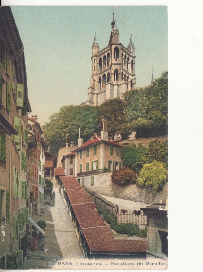 Cartoline postali: Lausanne 1909 – Usato da Bürglen TG venduto da StampGraf