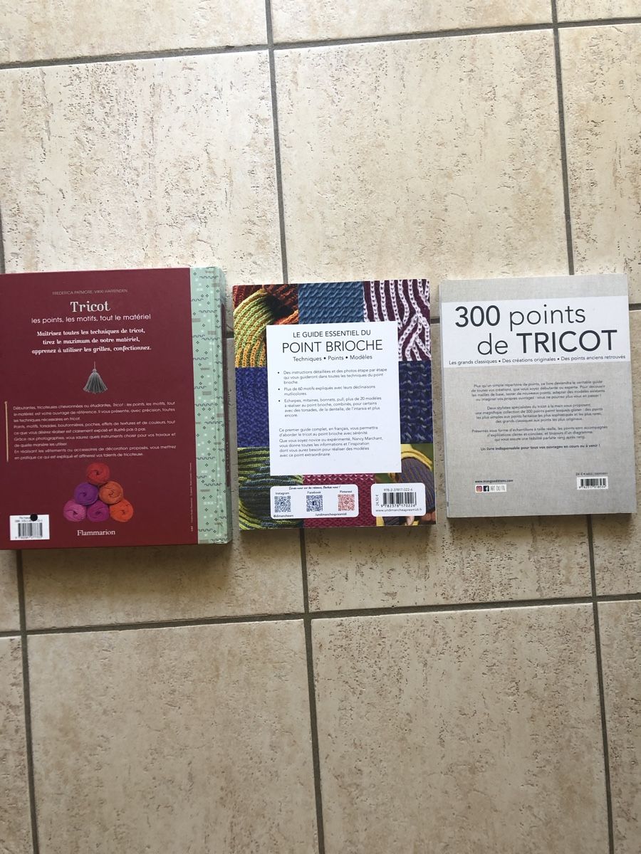 Libri: 3 livres de tricot  – Usato da Chêne-Bourg venduto da sienna8245 1