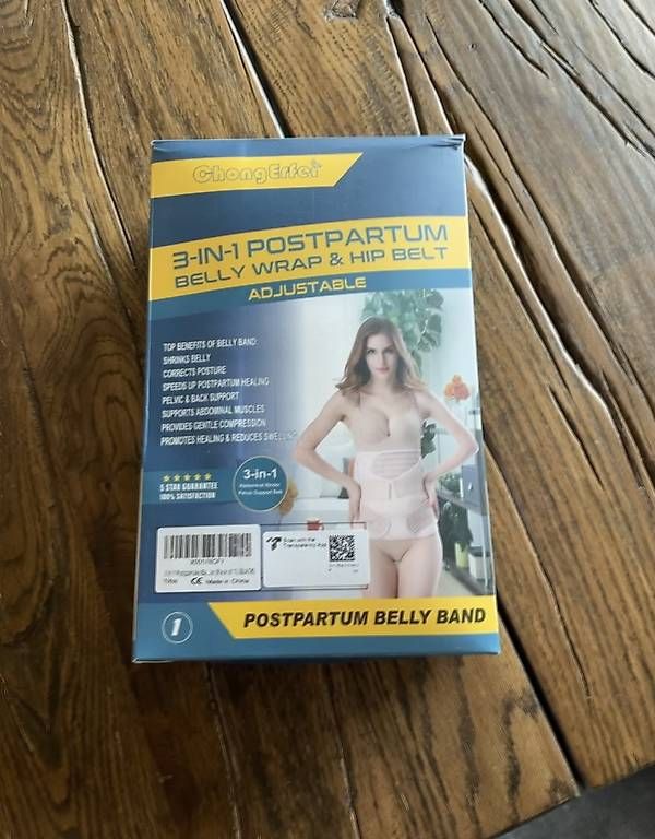 Cinture: 3-IN-1 POSTPARTUM BELLY WRAP & HIP BELT – Usato da oensingen venduto da df1988 1