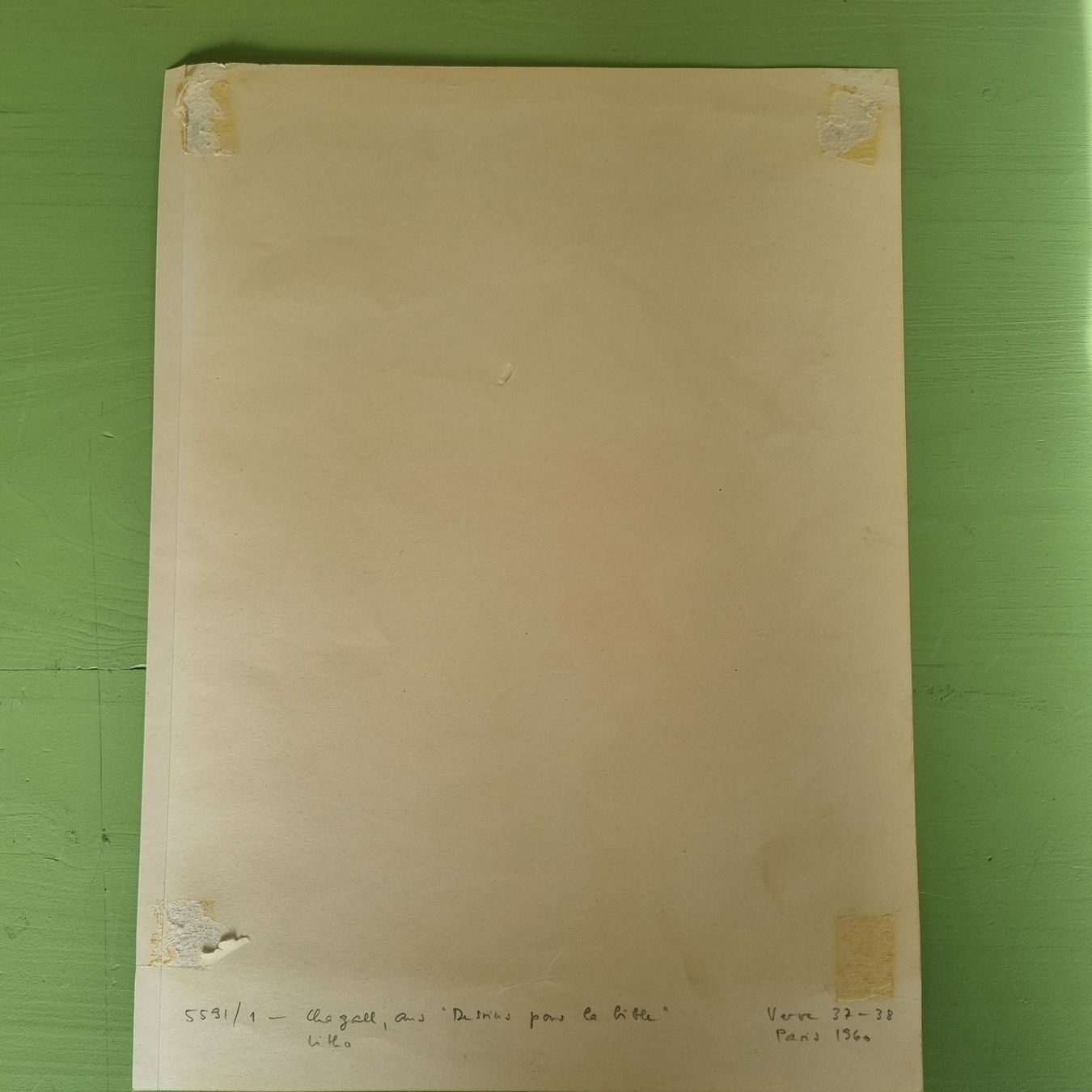 Grafica & Litografie: M.Chagall Litho, Sammlung, Auflösung, Schäppchen – Usato da Kollbrunn venduto da AKM-ART 3