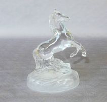 « Cristal d'Arques »  Springendes Pferd - Bleikristallglas