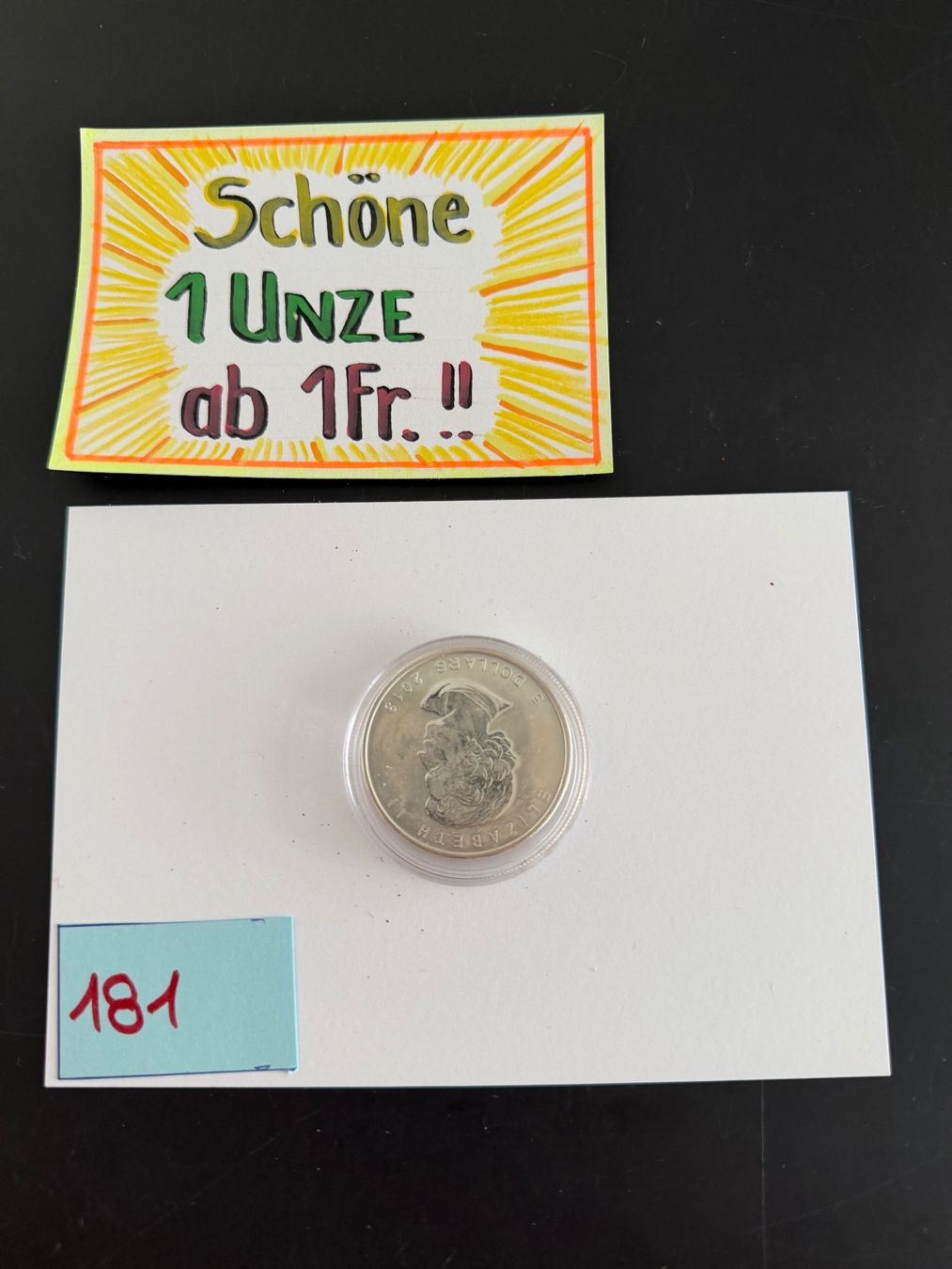 Alle Münzen: Schöne 1 Unze – Gebraucht aus Engi von kasi09 1
