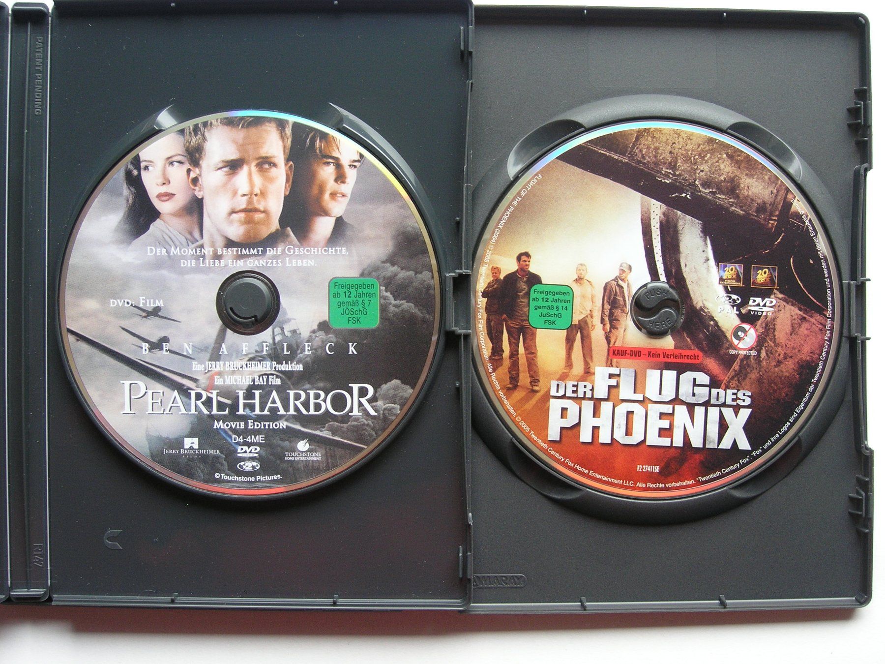 Tutti i DVDs: 2 DVD SET PEARL HARBOR & DER FLUG DES PHOENIX – Usato da Zuzwil SG venduto da vette13 2