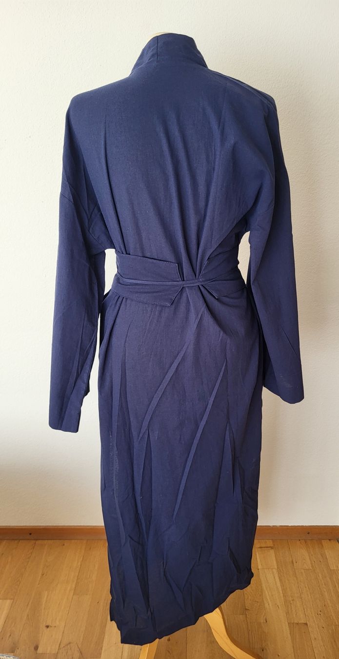 Vestiti: Robe bleu marine lin & coton – Nuovo e nell'imballaggio originale da Fribourg venduto da VictoriaShop7 2