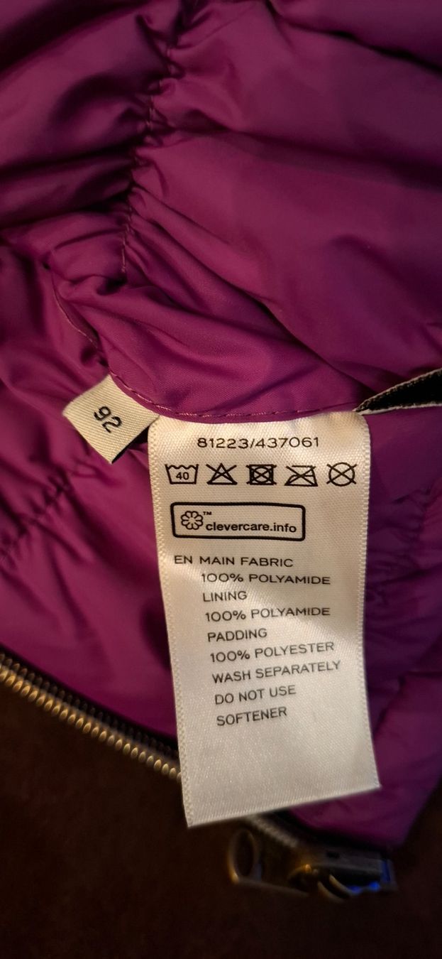 Sonstige Mädchenkleider: Weste / Gilet wendbar Mädchen Grösse 92 – Gebraucht aus Richterswil von Palmer2012 2