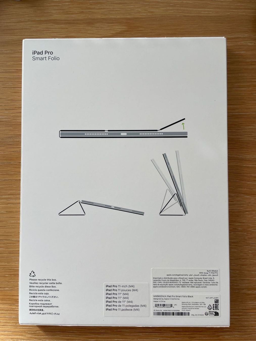 Apple Covers & Taschen: Apple iPad Pro Smart Folio Schwarz neu – Neu und originalverpackt aus Bern von SoSofa 1