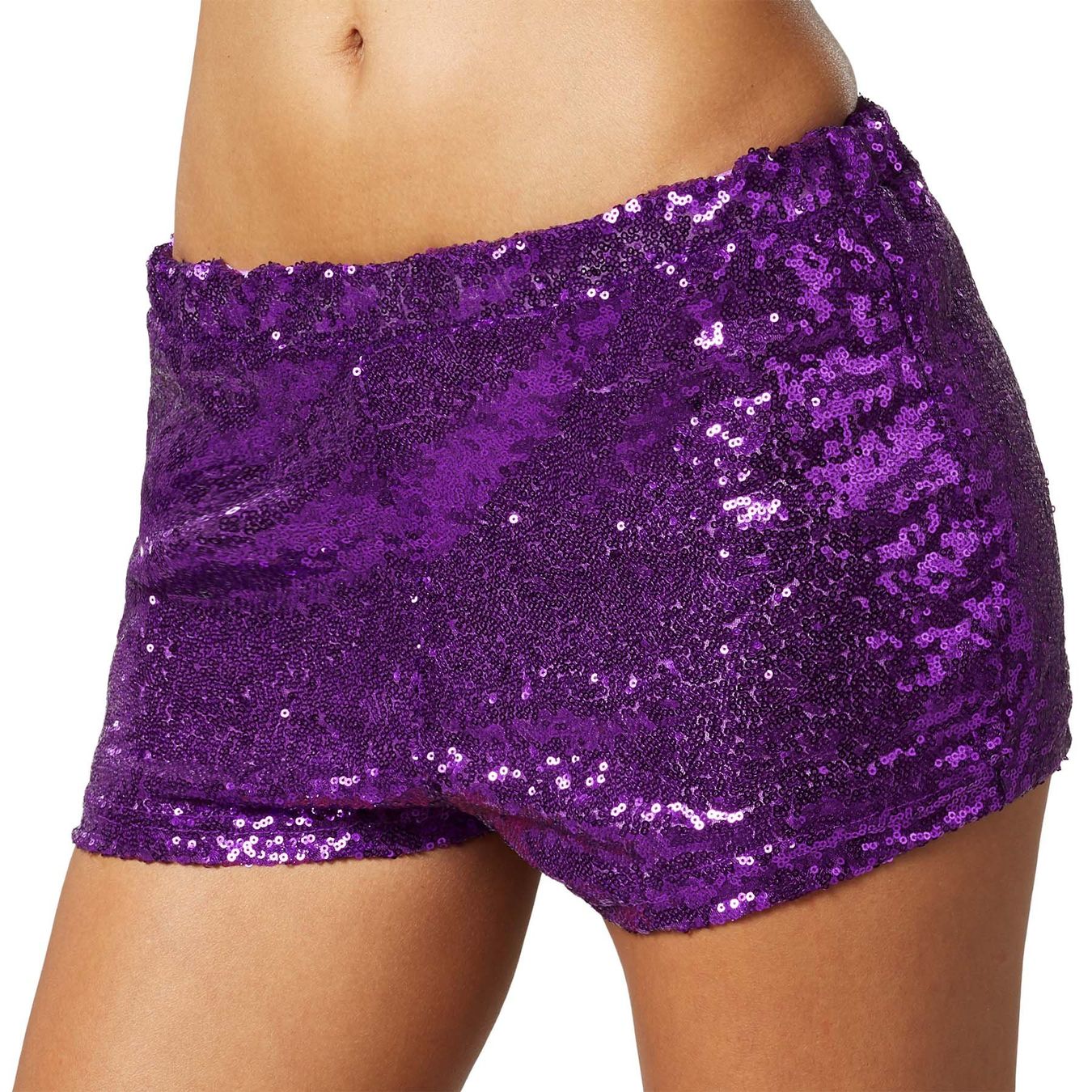 Pantaloni: Pailletten-Shorts Lila S – Nuovo (secondo la descrizione) da Murten venduto da Roland.Kemmer.AG