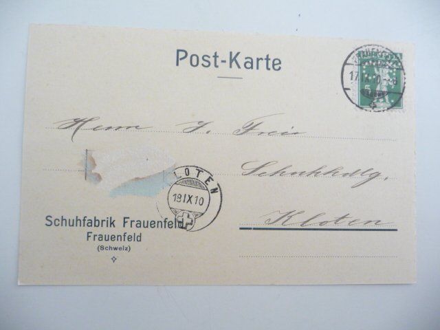 Tous les timbres: 1910  /  6 antike Postkarten – D'occasion à Kloten par zimboida 7