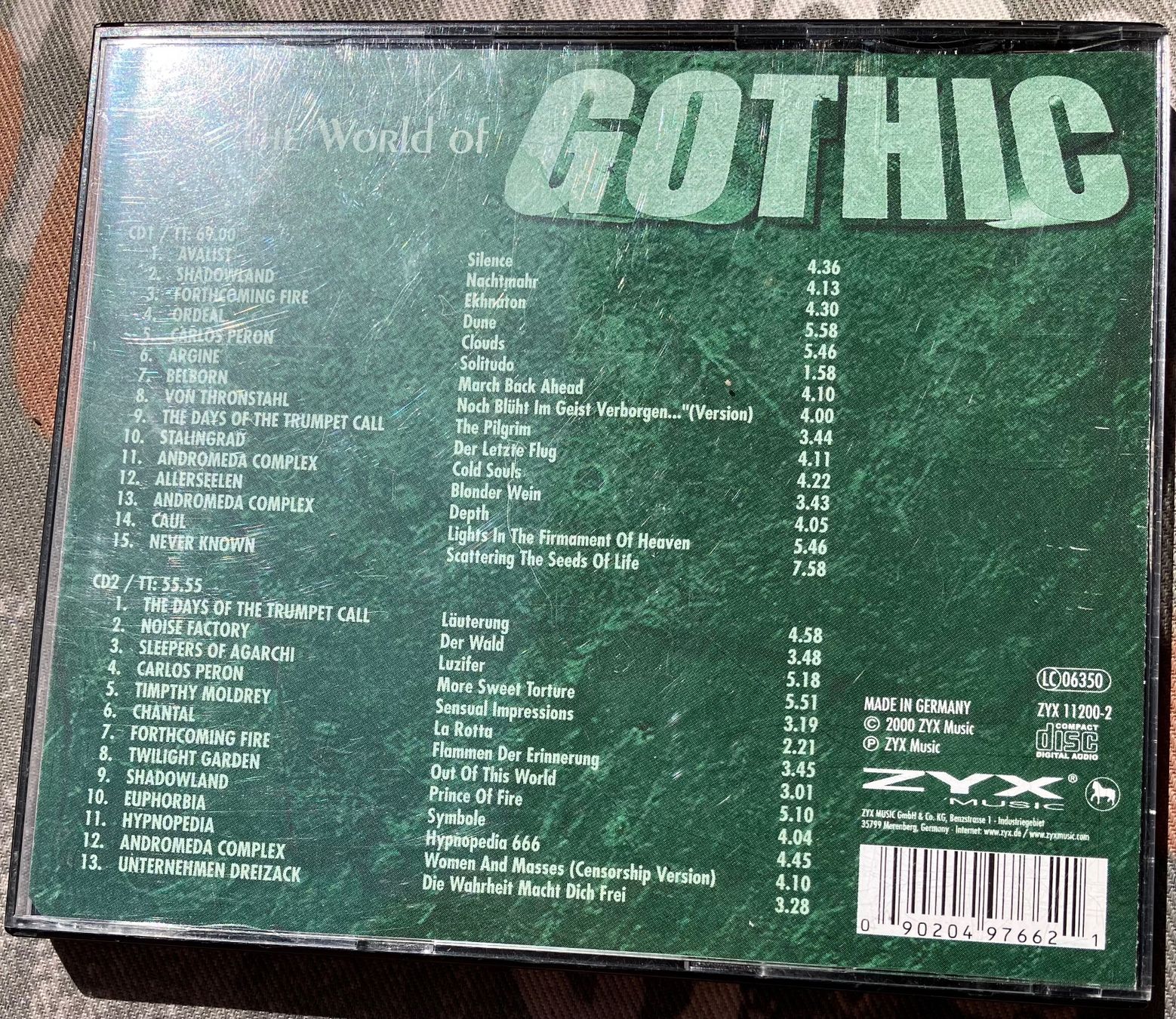 CD: 2 CD  The World of GOTHIC – Usato da Basel venduto da Cora3 8