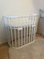 Beistellbett weiss, Kinderbett, Gitterbett