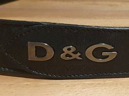 Damen-Gürtel Dolce&Gabbana (Original) - Leder - Grösse 80 cm