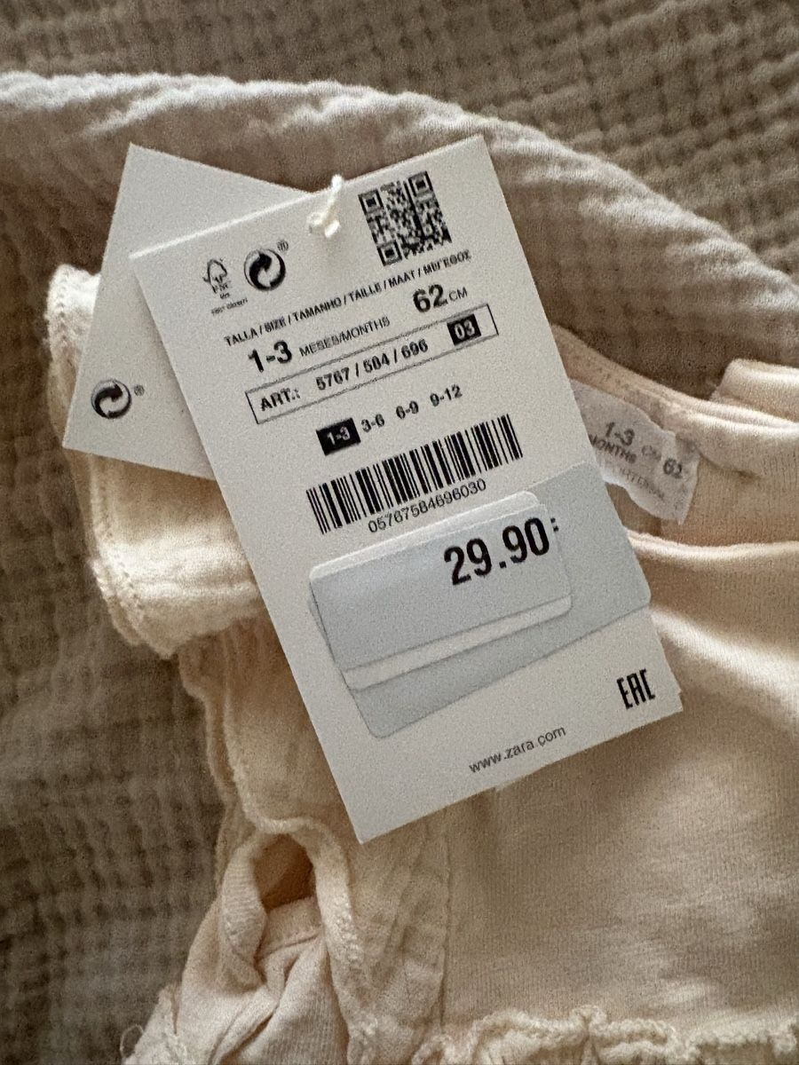 Zara Lotti & Set di vestiti: Zara Anzug Babyset 62 cm – Nuovo e nell'imballaggio originale da Malleray venduto da 2v8v 1