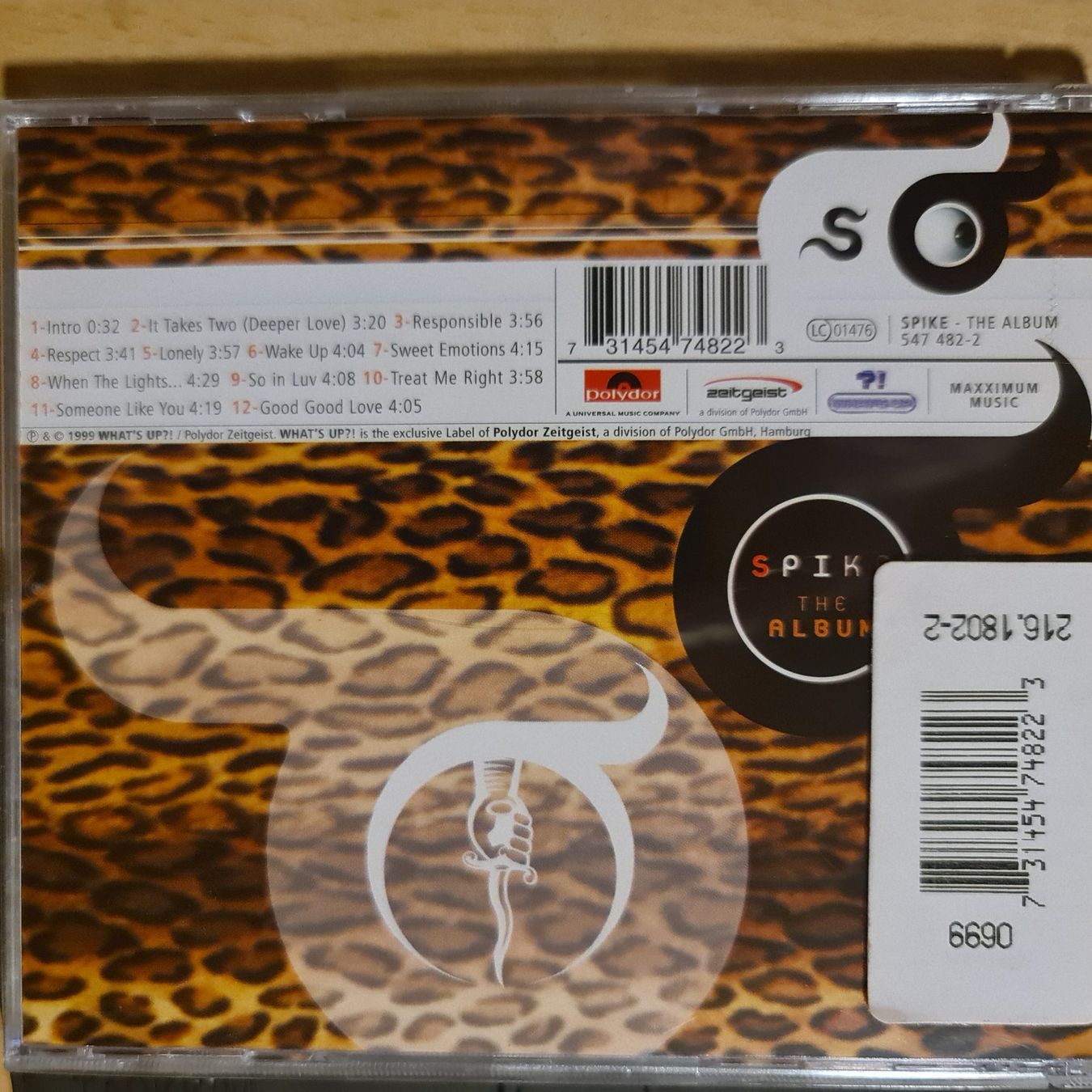 CD: Spike - the tumbler CD – Usato da Dintikon venduto da Vexi 1