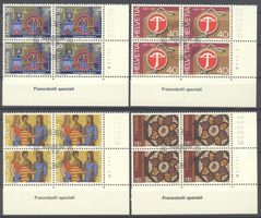 1981, Sonderpostmarken, Viererblöcke, ET