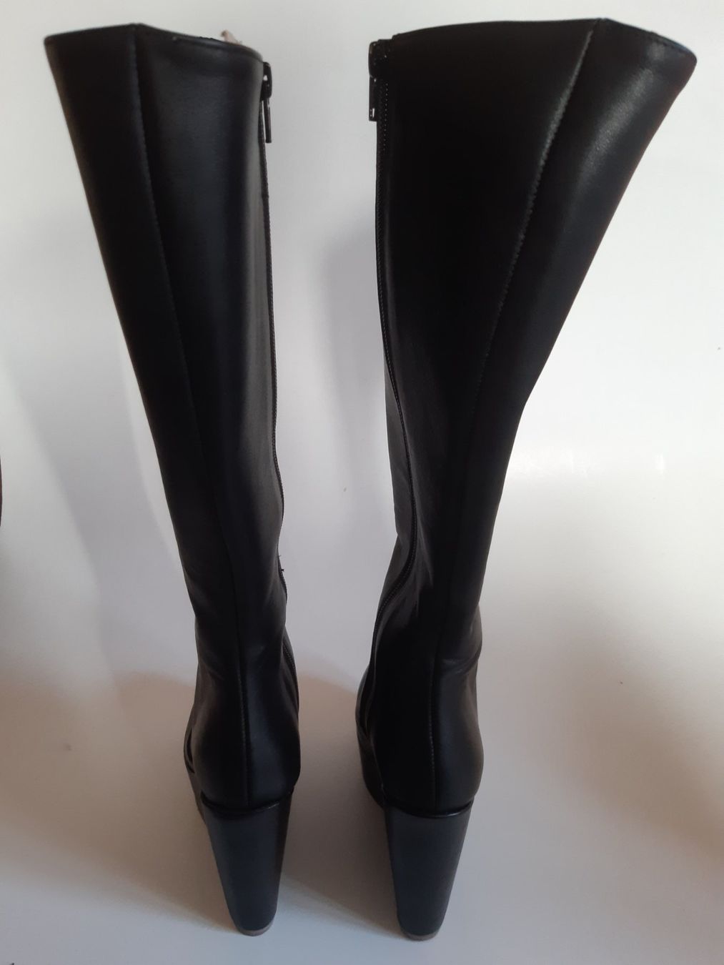 Scarpe da donna: Black real leather Clizia boots size 35 – Usato da Verscio venduto da giamma1985 2