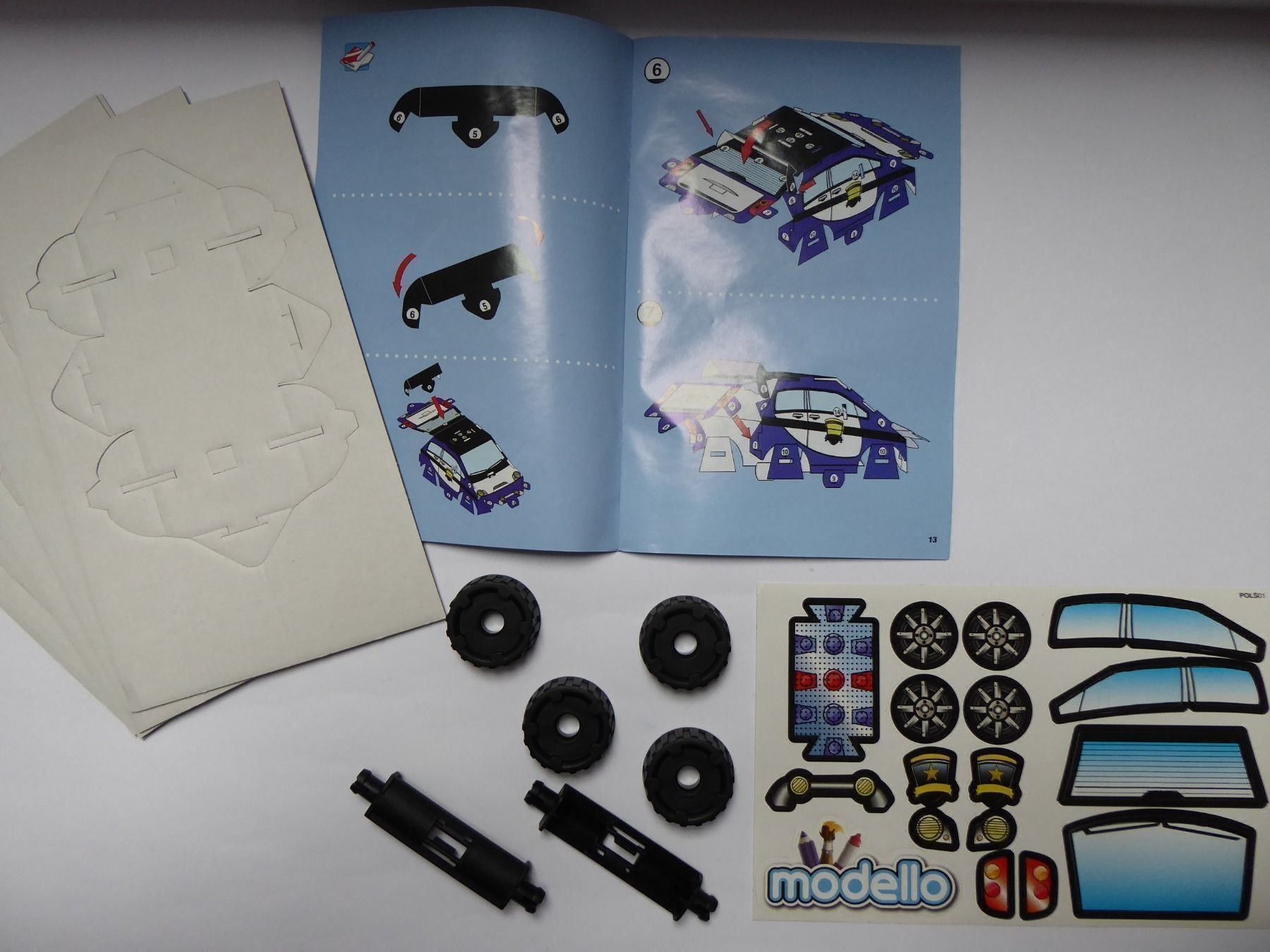Kit di costruzioni: Tolles Polizeiauto Modello Pierre Belvedere, neu – Nuovo e nell'imballaggio originale da Turbenthal venduto da Panau 1