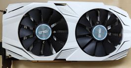 ASUS Grafikkarte DUAL GTX1060 6GB GDDR5 weiss guter Zustand