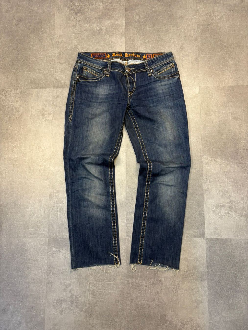 Jeans: Rock Revival Straight Jeans - Grösse M/30 – Nuovo (secondo la descrizione) da Werdenberg venduto da hase.vintage 1