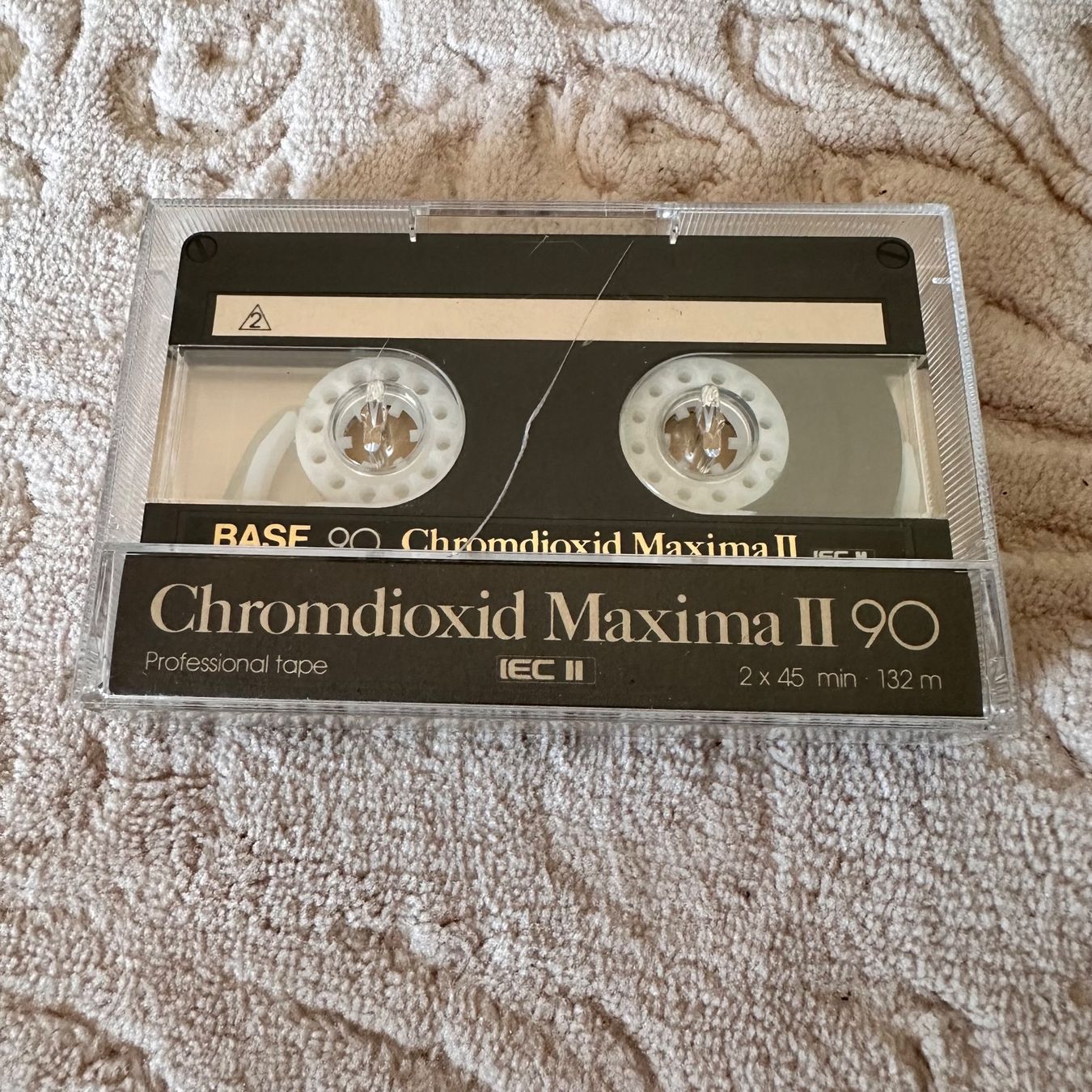Musicassette: BASF Chromdioxid Maxima II 90 Audio Kassette – Nuovo (secondo la descrizione) da affoltern am albis venduto da bakee 1