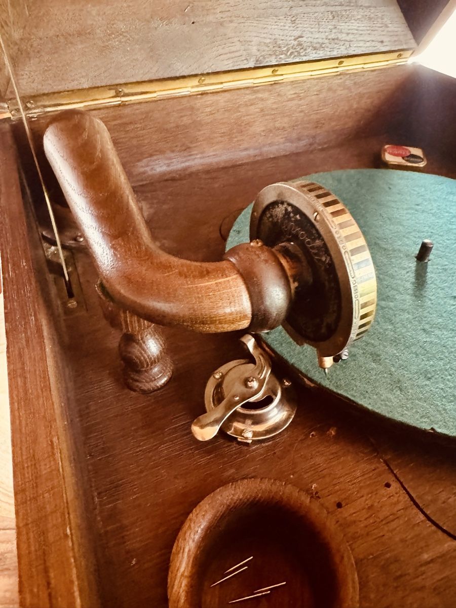 Giradischi: Funktionfähiges Grammophon – Usato da Cham venduto da matap1 5