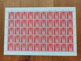Postfrisch, gültige Schweizer Frankatur, Briefmarkenbogen
