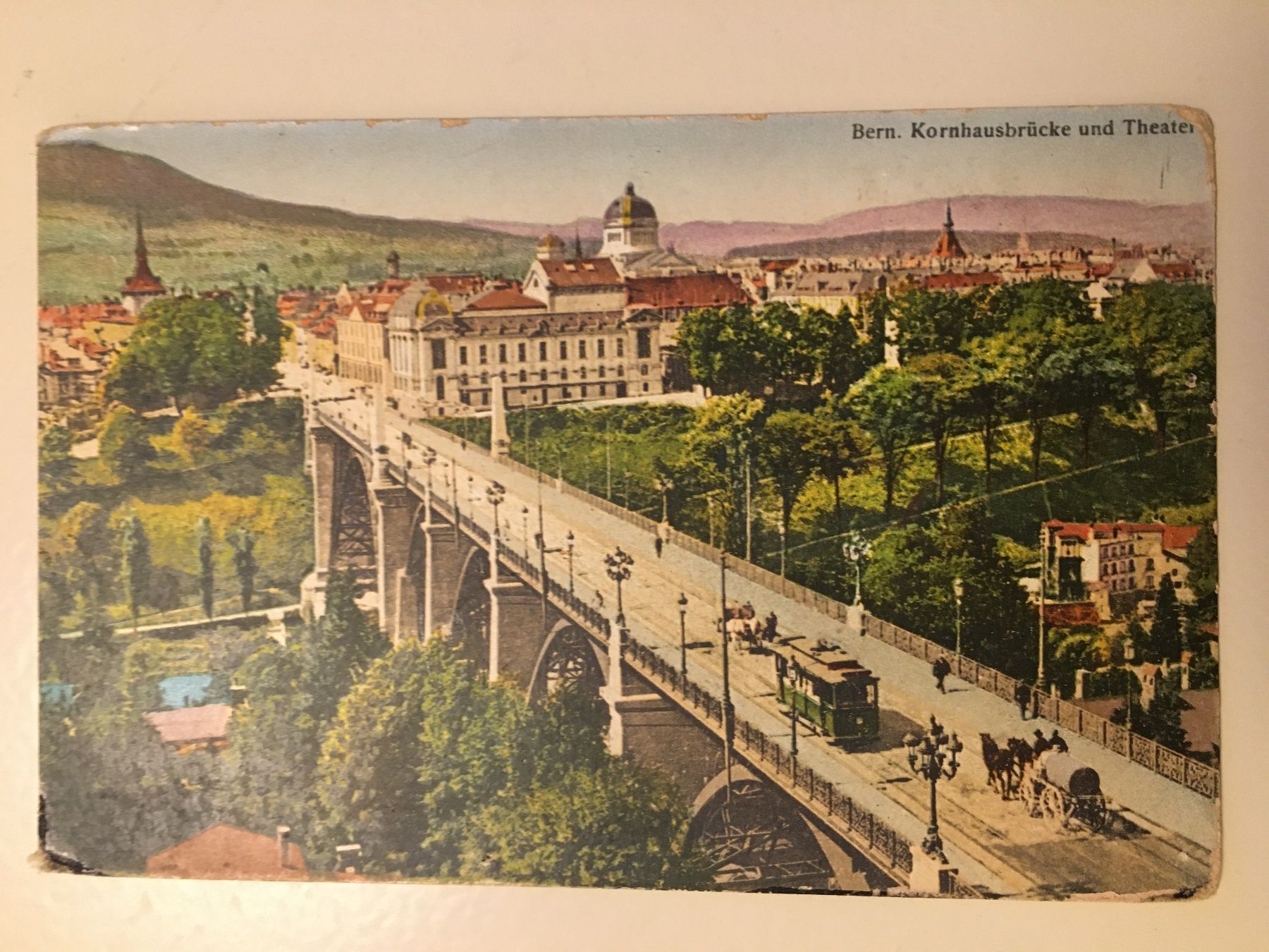 Cartoline postali: AK Bern Kornhausbrücke – Usato da Bern venduto da estalin
