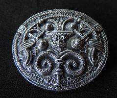 Silber 835 keltisches Design Brosche