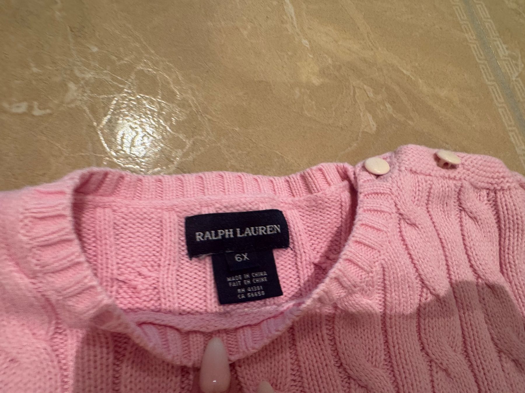 Ralph Lauren Maglioni & Felpe: Ralph Lauren schöner Strickpulli, 6j 116 – Usato da Klingnau venduto da Markus14 2