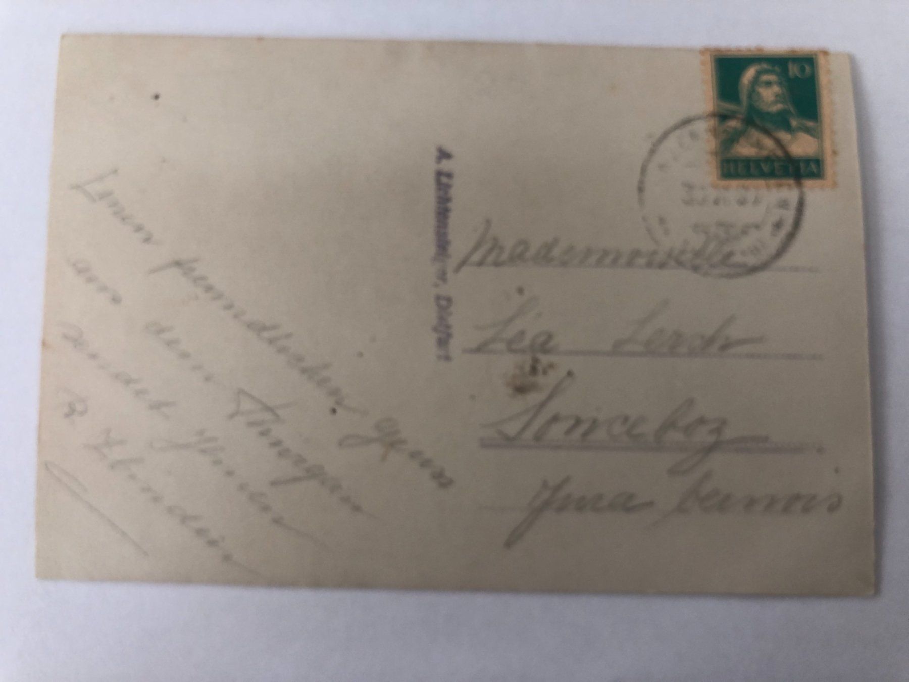 Ansichtskarten: Lanzenneunforn  193*   SELTEN – Gebraucht aus Pfäffikon ZH von Waltoversand 1