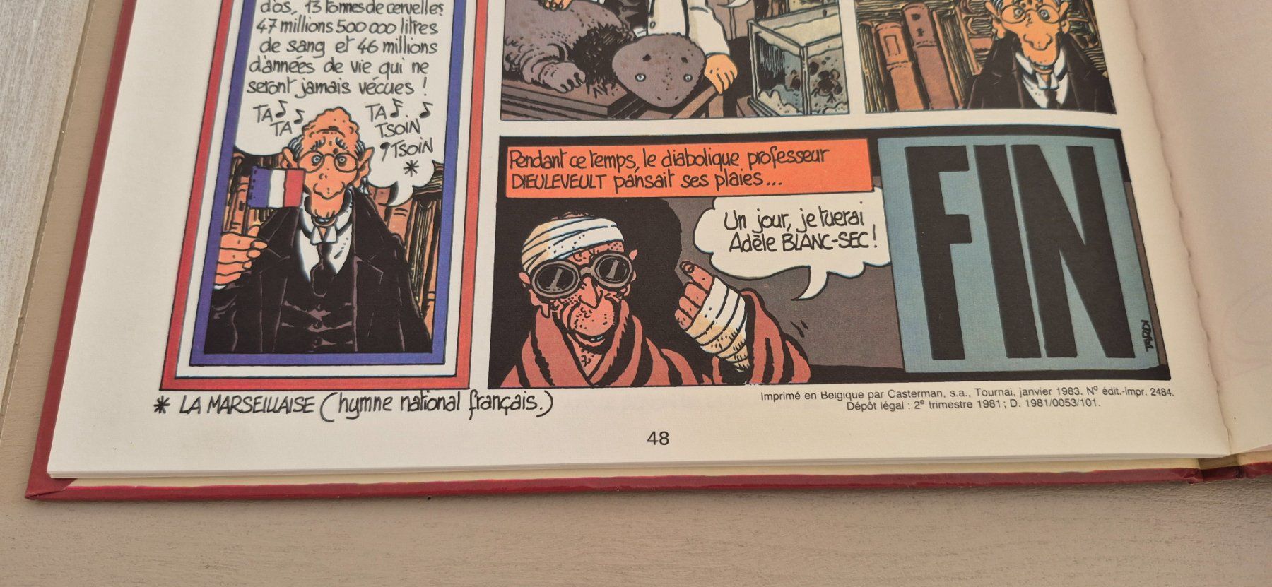 Fumetti: Adèle Blanc-Sec - T5 - Le Secret de la Salamandre – Usato da Grand-Lancy venduto da loi_599y 2