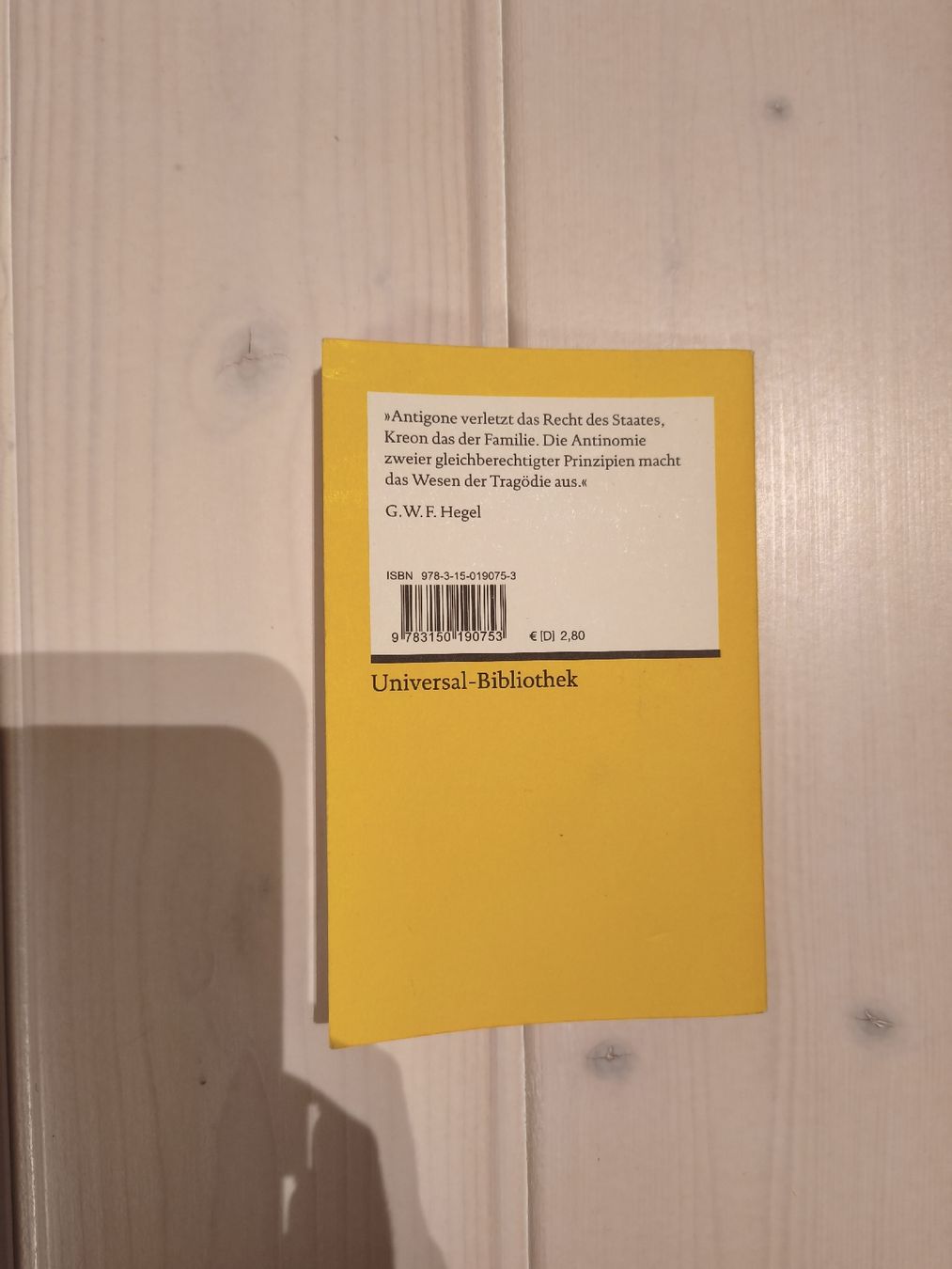 Bücher: Sophokles Antigone - Reclam – Neu (gemäss Beschreibung) aus Obfelden von sel_7s58 1